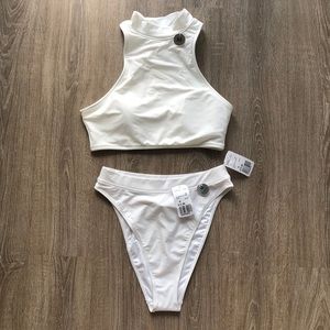 High Neck High Waist Bikini